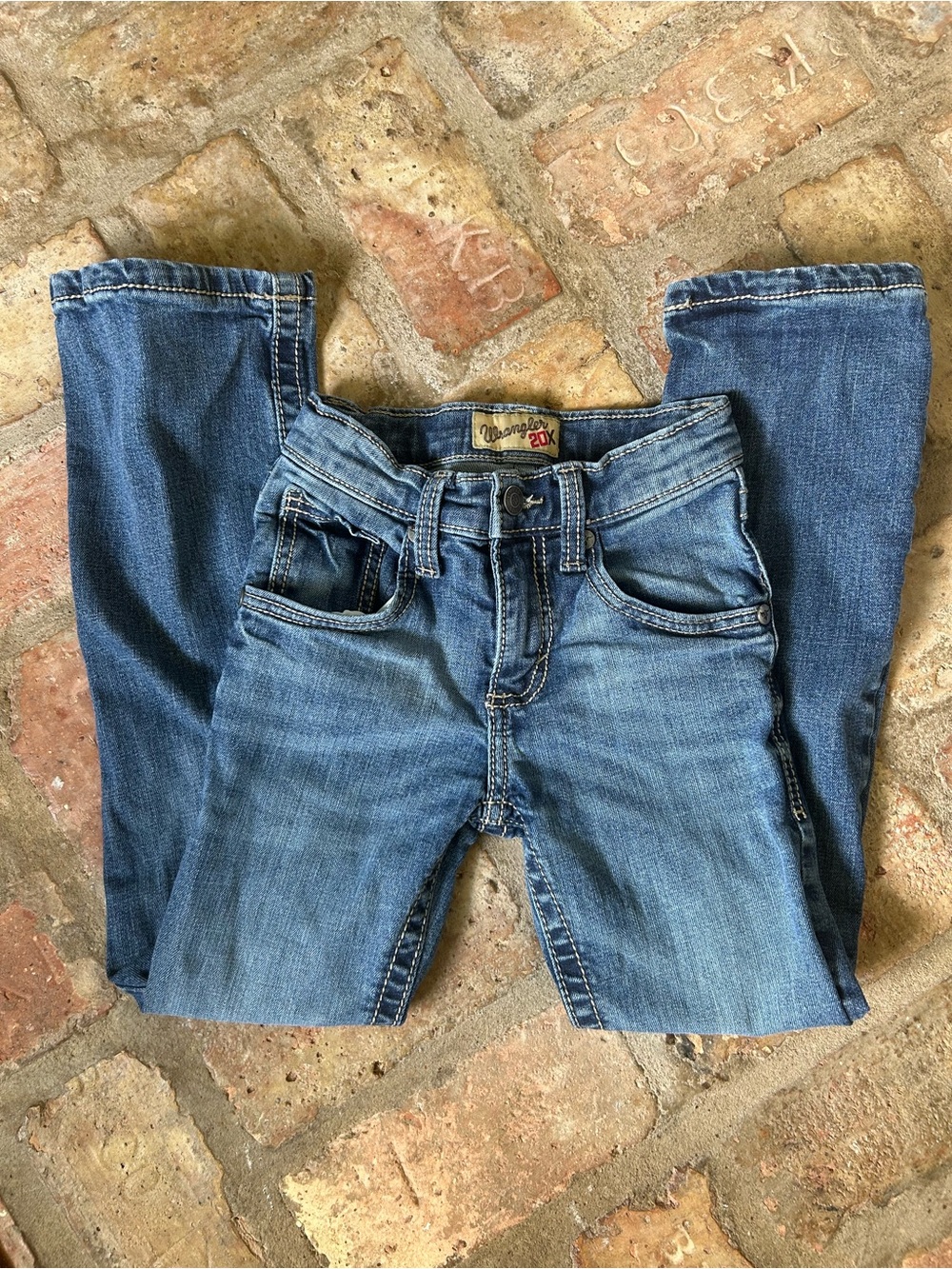 Wrangler Kid’s Blue Denim Jeans